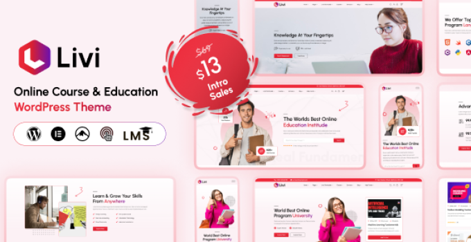 Livi - Education WordPress Theme