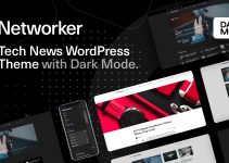 Networker - Tech News WordPress Theme with Dark Mode