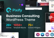 Pixify - Business Consulting WordPress Theme