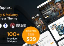 Toplax - Industry and Factory WordPress Theme