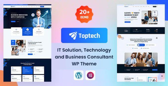 TopTech - Technology & IT Solutions Services WordPress Theme