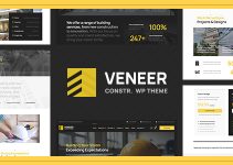 Veneer - Construction & Renovation WordPress Theme