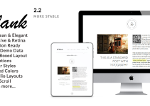 Blank - Elegant Minimalist Blog WordPress Theme