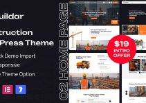 Buildar - Construction WordPress Theme