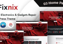 Fixnix - Electronics & Gadgets Repair WordPress Theme
