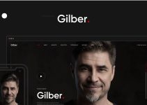 Gilber - Personal CV/Resume WordPress Theme