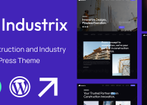 Industrix - Construction and Industry WordPress Theme
