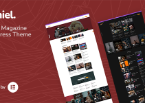 Maniel – Blog & Magazine WordPress Theme