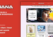 Muana - Blog & Magazine WordPress Theme