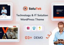 Solutek - Technology & IT Services WordPress Theme