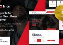 AutoTrics – Car Repair & Auto Service FSE WordPress Theme