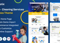 Kleanix - Cleaning Service WordPress Theme