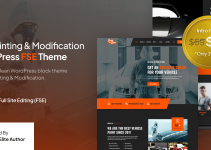 PaintMyRide – Car Painting & Modification FSE WordPress Theme
