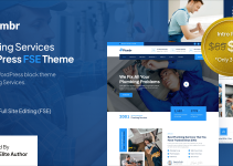 Plumbr - Plumbing Services FSE WordPress Theme