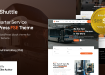Shuttle – Bus Charter Service FSE WordPress Theme