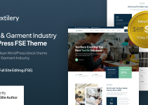Textilery – Textile & Garment Industry FSE WordPress Theme