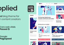 Applied - Essential Blog theme for Modern Content Creators
