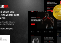 Boxernia – Boxing School & Martial Arts FSE WordPress Theme