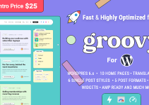 Groovy - Modern & Lightweight Blog for WordPress