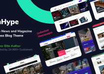 InHype - Blog & Magazine WordPress Theme