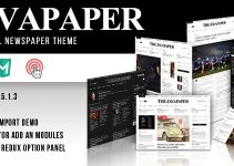 Javapaper – Classic Newspaper Theme