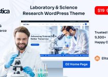 Labstica - Laboratory & Science Research WordPress Theme