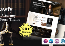 Lawfy - Law & Attorney WordPress Theme