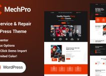 Mechpro – Car Service & Repair WordPress Theme