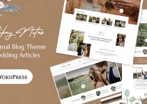 MikeyNotes - Wedding Blogging WordPress Theme