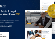 Notariz – Notary Public & Legal Services FSE WordPress Theme