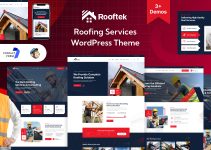Rooftek - Roofing Services WordPress Theme