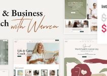 Warren - Life and Business Coach WordPress Theme
