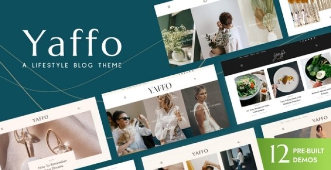Yaffo - A Lifestyle Personal Blog WordPress Theme