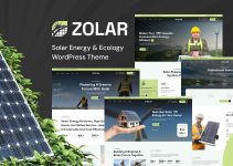 Zolar - Solar Energy WordPress Theme