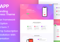 AppOrbit - Creative Mobile App Landing Page WordPress Theme