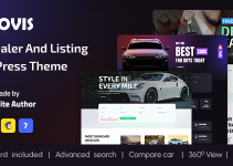 Autovis - Car Dealer & Listing WordPress Theme