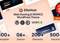 Elitehost - Webhosting & WHMCS WordPress Theme