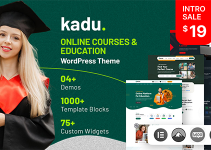 Kadu - Online Courses & Education WordPress Theme