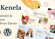 Kenela - Dog Breeder & Adoption WordPress Theme