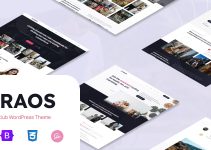 Raos - Responsive Cycling Club & Community WordPress Theme