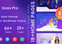 SaaSPro - SaaS & Tech Startup Elementor WordPress Theme