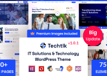 Techtlk – Business & IT Solutions WordPress Theme