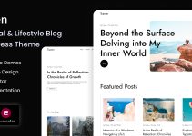 Traven - Personal & Lifestyle Blog WordPress Theme