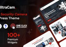 Ultracam - CCTV Security Camera WordPress Theme