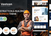 Vastcon - Construction & Building WordPress Theme